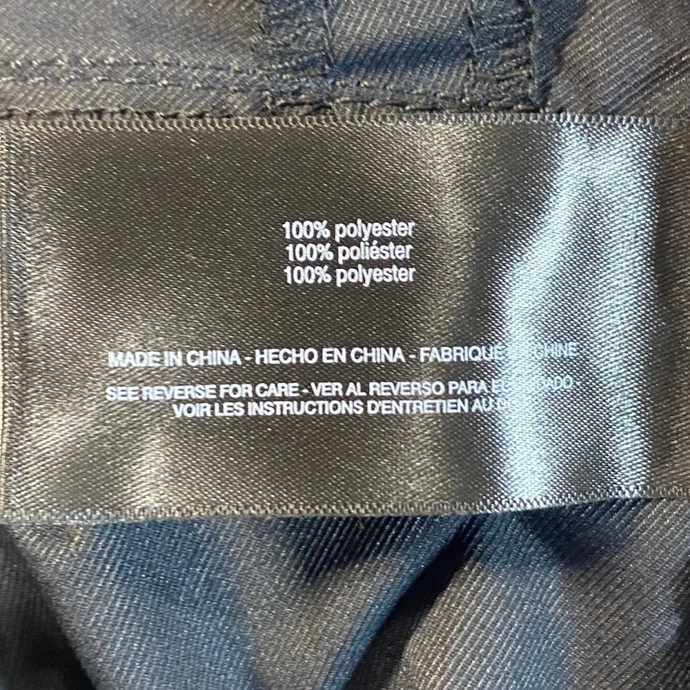 Bass Outdoor Mens Technical Hiking Pants Charcoal Gray Size 42 Straight Leg‎